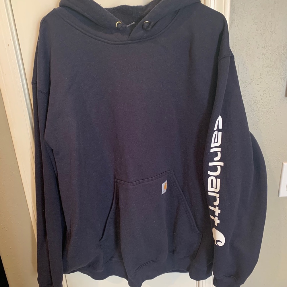 Men’s 2xl Carhartt hoodie new navy